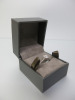 Platinum Diamond Oval Halo Cluster Ring (0.16ct). Ring Size L-M. RRP &pound;895.