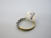 18ct Gold Ring with 7 Diamonds in White Gold Claw Mount, Size M. RRP &pound;1395. - 3