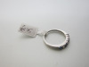 9ct White Gold Ring with 4 Sapphires & 3 Diamonds, Size N. RRP &pound;1175. - 4