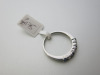 9ct White Gold Ring with 4 Sapphires & 3 Diamonds, Size N. RRP &pound;1175. - 8