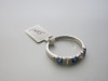 18ct White Gold Ring with 3 Sapphires & 2 Diamonds. Size O. RRP &pound;1695. - 3