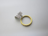 18ct Gold Ring with Ruby's & Diamonds. Size I. RRP &pound;1450. - 3