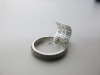 18ct White Gold Ring with 2 Full Rows of Diamonds. Size K-L. RRP &pound;1825. - 4