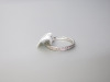 18ct White Gold Ring with Full Row of Diamonds, Size K-L. RRP &pound;1295. - 3