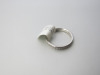 18ct White Gold Ring with Full Row of Diamonds, Size K-L. RRP &pound;1295. - 4