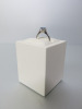 9ct Gold Ring with Pale Blue Aqua Stone with Diamond Chips. Size M. RRP &pound;795. - 4