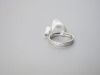 18ct White Gold Ring with Full Row of Diamonds, Size J. RRP &pound;1875. - 2