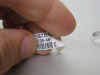18ct White Gold Ring with Full Row of Diamonds, Size J. RRP &pound;1875. - 5