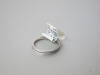 18ct White Gold (0.41ct) Full Row of Diamonds, Size L. RRP &pound;1800. - 3
