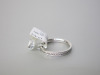 18ct White Gold (0.41ct) Full Row of Diamonds, Size L. RRP &pound;1800. - 4