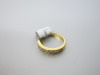 18ct Gold Ring with 8 Diamonds, Size N. RRP &pound;895. - 3