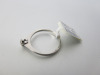 Platinum Ring with Pear Diamond, Size M. RRP &pound;925. - 4