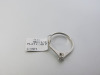 Platinum Ring with Pear Diamond, Size M. RRP &pound;925. - 6