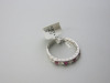 18ct White Gold Ring with 4 x Ruby's & 5 Diamonds, Size J-K. RRP &pound;915. - 3