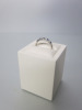 9ct White Gold Ring with 5 Sapphires & 4 Diamonds. Size M. RRP &pound;850.