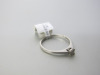 Platinum Ring with Solitaire Diamond (0.15ct), Size L. RRP &pound;895. - 2