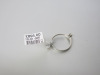 Platinum Baguette 0.18ct Diamond Solitaire Ring. Size L-M. RRP 895. - 4