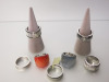 7 x Assorted Chunky Dress Rings. Sizes K-W. (As Viewed & Pictured). - 3
