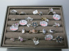 Display Tray with 18 x Assorted Dress & Costume Rings (As Viewed & Pictured).