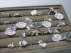 Display Tray with 18 x Assorted Dress & Costume Rings (As Viewed & Pictured). - 3