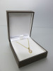 9ct Gold 20" Chain with Opal Pendant. RRP &pound;400.