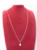 9ct Gold 20" Chain with Opal Pendant. RRP &pound;400. - 2