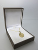 9ct Gold 18" Chain with 9ct Gold St Christopher. RRP &pound;375.