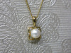 2 x 9ct Gold 16" & 18" Chains with Fresh Water Pearl Pendants. RRP &pound;354. - 3