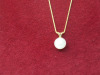 2 x 9ct Gold 16" & 18" Chains with Fresh Water Pearl Pendants. RRP &pound;354. - 4