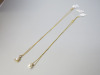 2 x 9ct Gold 16" & 18" Chains with Fresh Water Pearl Pendants. RRP &pound;354. - 5