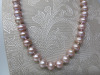 String of Pink Fresh Water 8mm Pearls, 16". RRP 399. - 2