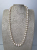 String of White Fresh Water 7mm Pearls, 16". RRP &pound;540.