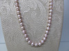 String of Pink Fresh Water 6mm Pearls, 16". RRP &pound;420. - 2