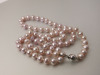 String of Pink Fresh Water 6mm Pearls, 16". RRP &pound;420. - 3