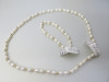Fresh Water Pearl & 9ct Gold Bead Necklace (18") & Bracelet (7") Set. RRP &pound;190. - 3