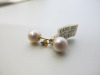 Pair of 9ct Gold Stud Earrings with 9mm Cultured Pearl. RRP &pound;420. - 2