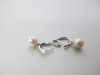 Pair of 9ct White Gold Drop Earrings with 8mm Pearls. RRP &pound;295. - 3