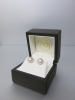 Pair of 9ct Gold & 10mm Pearl Stud Earrings. RRP &pound;280.