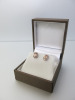 Pair of 9ct Gold, Pink Morganite & Diamond Stud Earrings. RRP &pound;405.