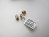 Pair of 9ct Gold, Pink Morganite & Diamond Stud Earrings. RRP &pound;405. - 4