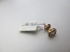 Pair of 9ct Gold, Pink Morganite & Diamond Stud Earrings. RRP &pound;405. - 5