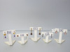 5 x Pairs of 9ct Gold, Diamond & Semi Precious Stone Earrings. Total RRP &pound;770.