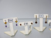 5 x Pairs of 9ct Gold, Diamond & Semi Precious Stone Earrings. Total RRP &pound;770. - 2