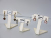 5 x Pairs of 9ct Gold, Diamond & Semi Precious Stone Earrings. Total RRP &pound;770. - 3