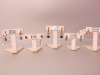 5 x Pairs of 9ct Gold, Diamond & Semi Precious Stone Earrings. Total RRP &pound;770. - 4