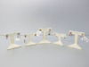 5 x Pairs of 9ct Gold, Diamond & Semi Precious Stone Earrings. Total RRP &pound;770. - 5