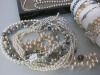 22 x Assorted Silver & Pearl Necklaces & Bracelets to Include: 11 x Necklaces & 11 x Bracelets with Various Fresh Water Pearls & Faux Pearls (As Viewed). Total Approx RRP &pound;2415. - 5