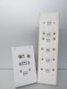 9 x Pairs of Assorted 9ct Gold Stud Earrings in Various Styles. Total RRP &pound;685 (As Viewed).
