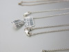6 x Silver Chains & with Lockets to Include: 5 x Heart Shape & 1 x Round. Total RRP &pound;1050. - 5