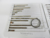 2 x Part Trays of Nomination Stretchy Bracelet Links (As Viewed). - 2
